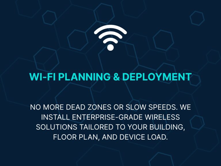 Wi-Fi Planning & Deployment