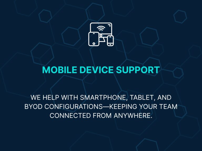 Mobile Device Support
