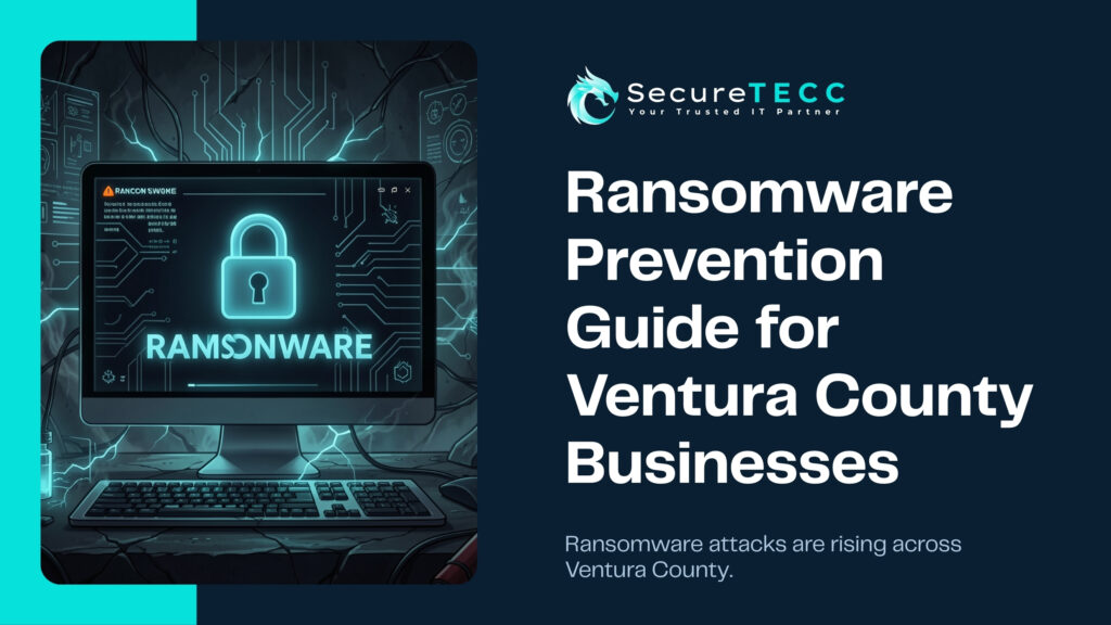 Close-up of IT specialist configuring servers in a data center with glowing network lights.
